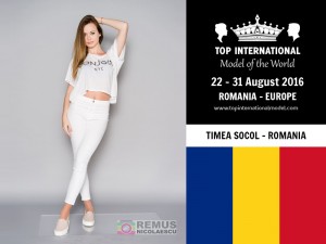 Miss Romania Top International Model 2016