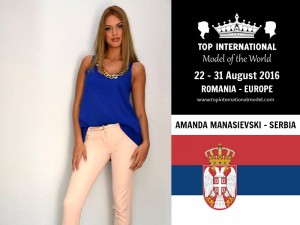 Miss Serbia Top International Model
