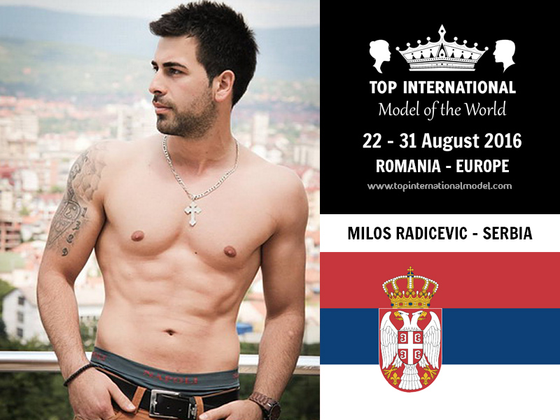 Mister Serbia Top International Model 2016